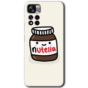 Xiaomi Redmi Note 11 Pro Plus 5G Nutella Aşkım Baskılı Uyumlu Silikon Kılıf