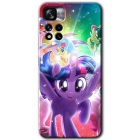 Xiaomi Redmi Note 11 Pro Plus 5G Pony Baskılı Uyumlu Silikon Kılıf