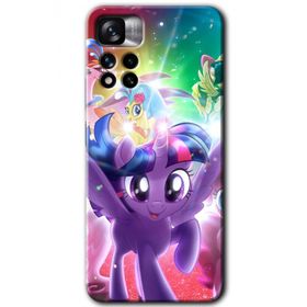 Xiaomi Redmi Note 11 Pro Plus 5G Pony Baskılı Uyumlu Silikon Kılıf