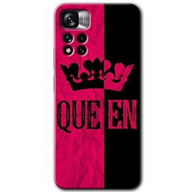 Xiaomi Redmi Note 11 Pro Plus 5G Queen Baskılı Uyumlu Silikon Kılıf