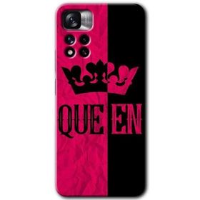 Xiaomi Redmi Note 11 Pro Plus 5G Queen Baskılı Uyumlu Silikon Kılıf