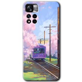 Xiaomi Redmi Note 11 Pro Plus 5G Rails Paint Baskılı Uyumlu Silikon Kılıf