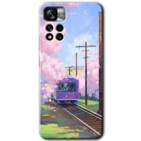 Xiaomi Redmi Note 11 Pro Plus 5G Rails Paint Baskılı Uyumlu Silikon Kılıf