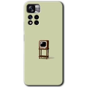 Xiaomi Redmi Note 11 Pro Plus 5G Retro TV Baskılı Uyumlu Silikon Kılıf