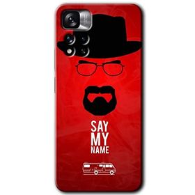 Xiaomi Redmi Note 11 Pro Plus 5G Say My Name Baskılı Uyumlu Silikon Kılıf