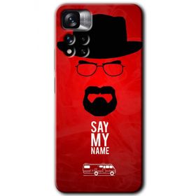 Xiaomi Redmi Note 11 Pro Plus 5G Say My Name Baskılı Uyumlu Silikon Kılıf