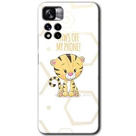 Xiaomi Redmi Note 11 Pro Plus 5G Sevimli Kedi 1 Baskılı Uyumlu Silikon Kılıf