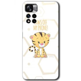 Xiaomi Redmi Note 11 Pro Plus 5G Sevimli Kedi 1 Baskılı Uyumlu Silikon Kılıf