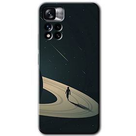 Xiaomi Redmi Note 11 Pro Plus 5G Space Planet Baskılı Uyumlu Silikon Kılıf