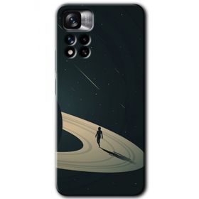 Xiaomi Redmi Note 11 Pro Plus 5G Space Planet Baskılı Uyumlu Silikon Kılıf