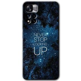 Xiaomi Redmi Note 11 Pro Plus 5G Stars Wallpaper Baskılı Uyumlu Silikon Kılıf