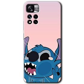 Xiaomi Redmi Note 11 Pro Plus 5G Stitch Baskılı Uyumlu Silikon Kılıf