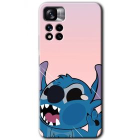 Xiaomi Redmi Note 11 Pro Plus 5G Stitch Baskılı Uyumlu Silikon Kılıf
