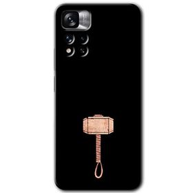 Xiaomi Redmi Note 11 Pro Plus 5G Thor Çekiç Baskılı Uyumlu Silikon Kılıf