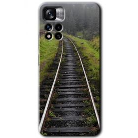 Xiaomi Redmi Note 11 Pro Plus 5G Tren Yolu Baskılı Uyumlu Silikon Kılıf