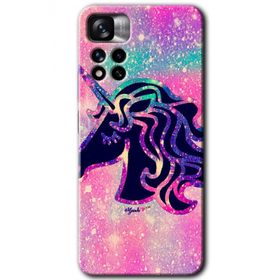 Xiaomi Redmi Note 11 Pro Plus 5G Unicorn Kristal Baskılı Uyumlu Silikon Kılıf