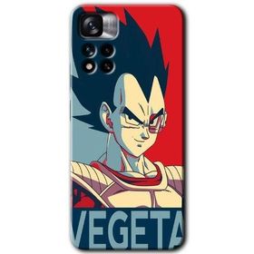 Xiaomi Redmi Note 11 Pro Plus 5G Vegeta Baskılı Uyumlu Silikon Kılıf