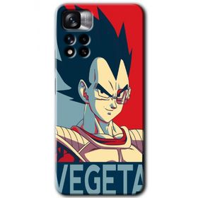 Xiaomi Redmi Note 11 Pro Plus 5G Vegeta Baskılı Uyumlu Silikon Kılıf