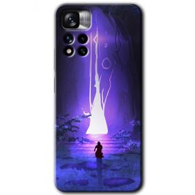 Xiaomi Redmi Note 11 Pro Plus 5G Wanderer Silhouette Baskılı Uyumlu Silikon Kılıf