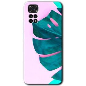 Xiaomi Redmi Note 11S 5G Global 3D Yaprak Baskılı Uyumlu Silikon Kılıf