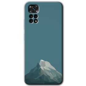 Xiaomi Redmi Note 11S 5G Global Alone Mountain Baskılı Uyumlu Silikon Kılıf