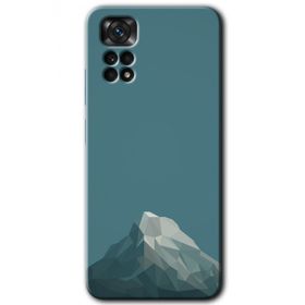 Xiaomi Redmi Note 11S 5G Global Alone Mountain Baskılı Uyumlu Silikon Kılıf