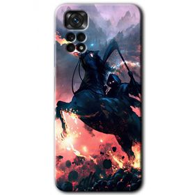 Xiaomi Redmi Note 11S 5G Global Bloodhorne Baskılı Uyumlu Silikon Kılıf