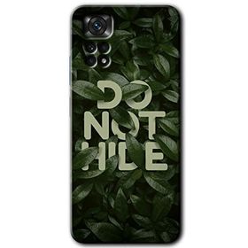 Xiaomi Redmi Note 11S 5G Global Do Not Hide Baskılı Uyumlu Silikon Kılıf