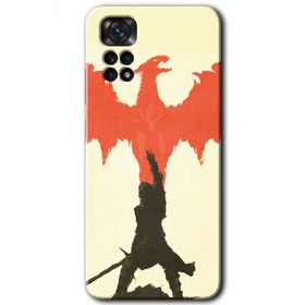 Xiaomi Redmi Note 11S 5G Global Dragon Hunter 1 Baskılı Uyumlu Silikon Kılıf