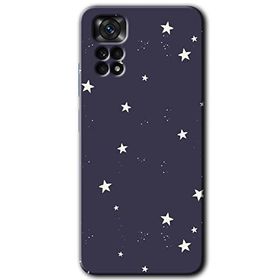 Xiaomi Redmi Note 11S 5G Global Gökyüzü Yıldız Baskılı Uyumlu Silikon Kılıf