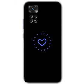 Xiaomi Redmi Note 11S 5G Global Heart Strokes Baskılı Uyumlu Silikon Kılıf