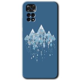 Xiaomi Redmi Note 11S 5G Global İceberg Baskılı Uyumlu Silikon Kılıf