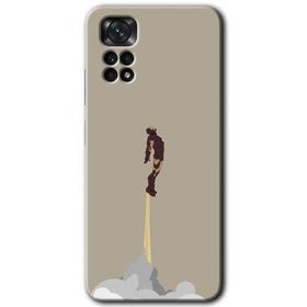 Xiaomi Redmi Note 11S 5G Global İronman Airport Baskılı Uyumlu Silikon Kılıf