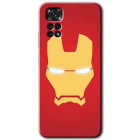 Xiaomi Redmi Note 11S 5G Global İronMan Baskılı Uyumlu Silikon Kılıf