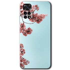 Xiaomi Redmi Note 11S 5G Global Japon Çiçeği Baskılı Uyumlu Silikon Kılıf