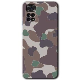 Xiaomi Redmi Note 11S 5G Global Kamuflaj 11 Baskılı Uyumlu Silikon Kılıf