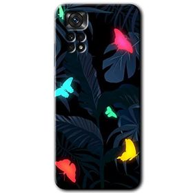 Xiaomi Redmi Note 11S 5G Global Lighter Butterfly Baskılı Uyumlu Silikon Kılıf
