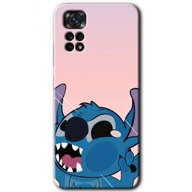 Xiaomi Redmi Note 11S 5G Global Stitch Baskılı Uyumlu Silikon Kılıf