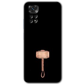 Xiaomi Redmi Note 11S 5G Global Thor Çekiç Baskılı Uyumlu Silikon Kılıf