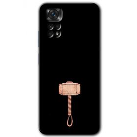 Xiaomi Redmi Note 11S 5G Global Thor Çekiç Baskılı Uyumlu Silikon Kılıf