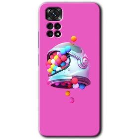 Xiaomi Redmi Note 11S 5G Global Uzay Başlığı Baskılı Uyumlu Silikon Kılıf