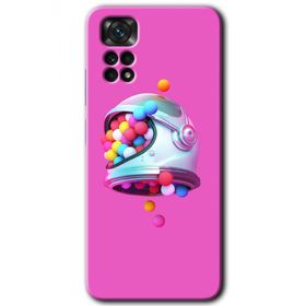 Xiaomi Redmi Note 11S 5G Global Uzay Başlığı Baskılı Uyumlu Silikon Kılıf