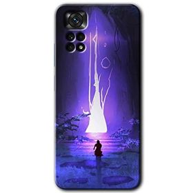 Xiaomi Redmi Note 11S 5G Global Wanderer Silhouette Baskılı Uyumlu Silikon Kılıf