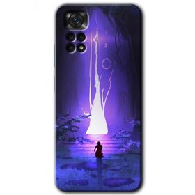 Xiaomi Redmi Note 11S 5G Global Wanderer Silhouette Baskılı Uyumlu Silikon Kılıf