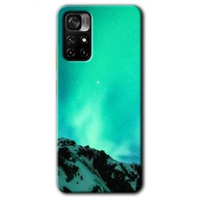 Xiaomi Redmi Note 11T Aurora Baskılı Uyumlu Silikon Kılıf