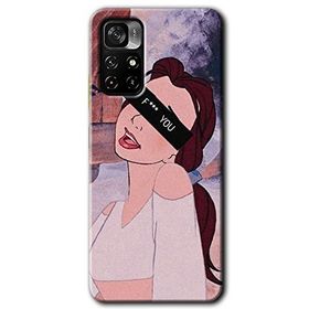 Xiaomi Redmi Note 11T Bad Girl Baskılı Uyumlu Silikon Kılıf