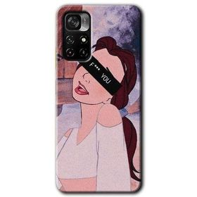 Xiaomi Redmi Note 11T Bad Girl Baskılı Uyumlu Silikon Kılıf