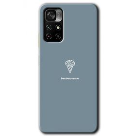 Xiaomi Redmi Note 11T Beyin Gıdası Baskılı Uyumlu Silikon Kılıf