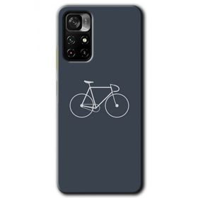 Xiaomi Redmi Note 11T Bike Baskılı Uyumlu Silikon Kılıf