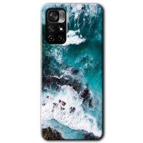 Xiaomi Redmi Note 11T Deniz Kıyısı Baskılı Uyumlu Silikon Kılıf